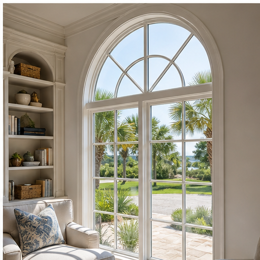 Specialty shape replacement window